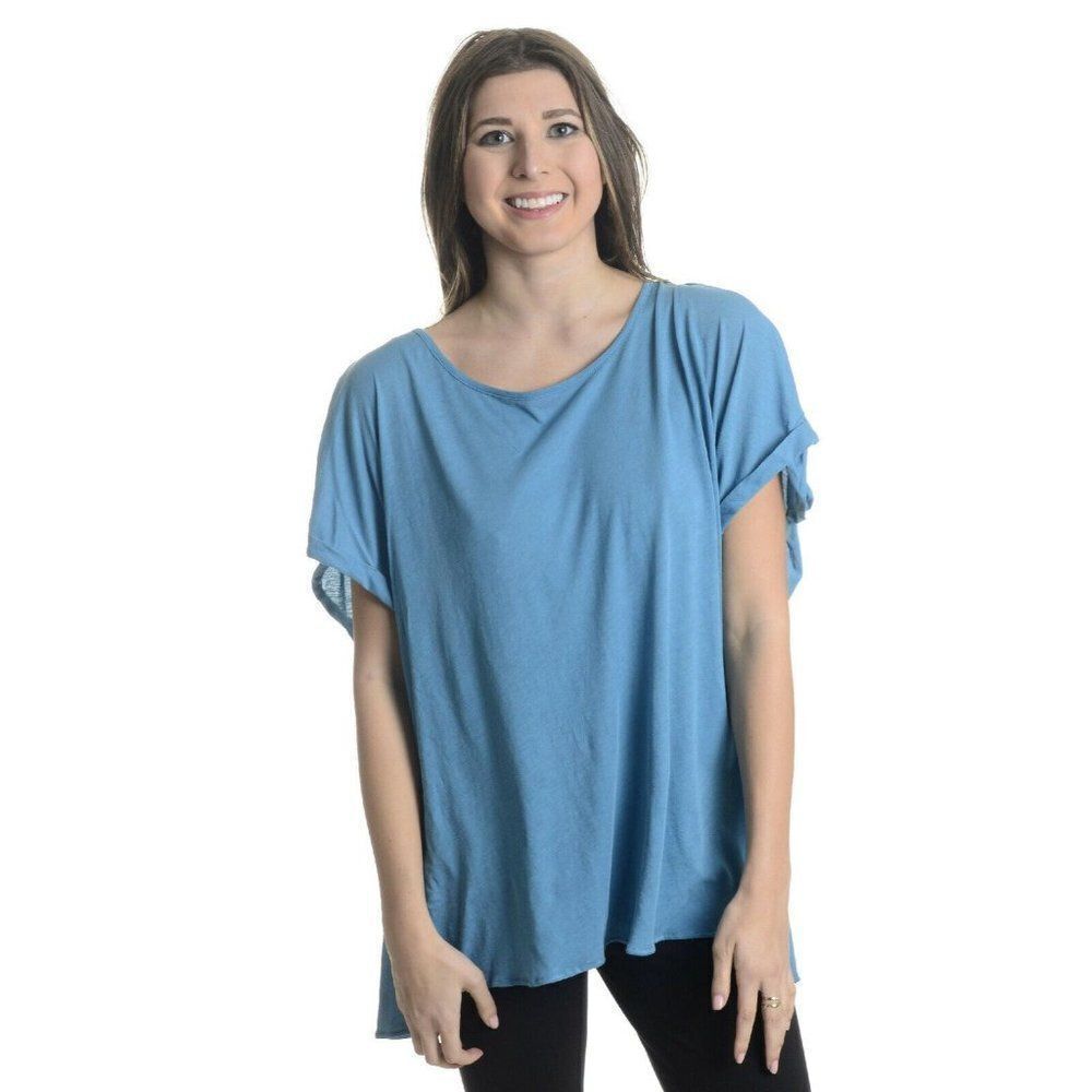 Stateside Blue Lagoon Split Back Jersey Size L